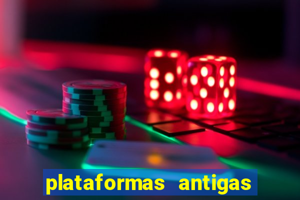 plataformas antigas de jogos