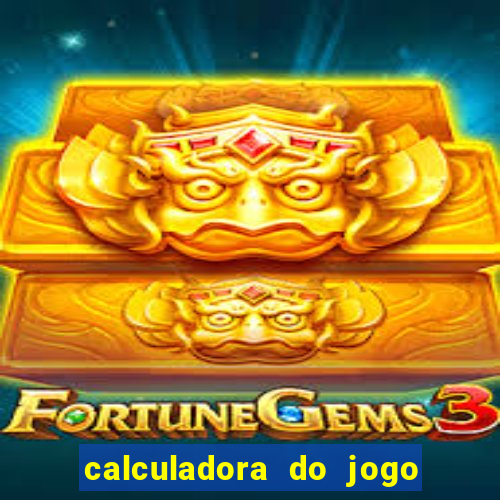 calculadora do jogo do bicho