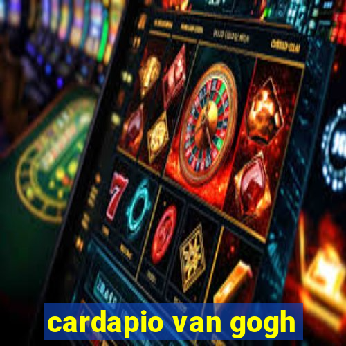 cardapio van gogh