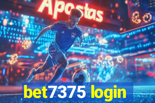 bet7375 login