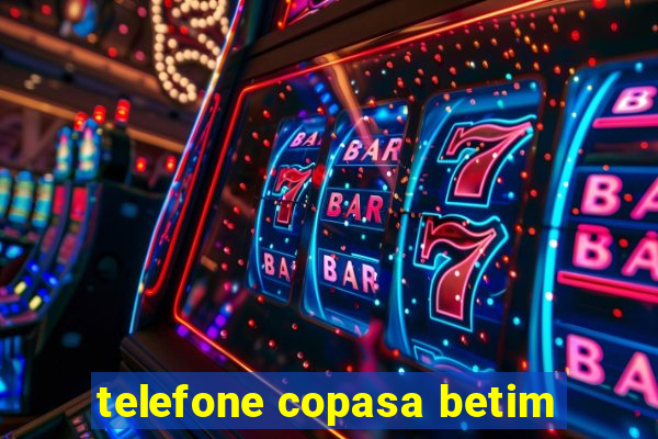 telefone copasa betim