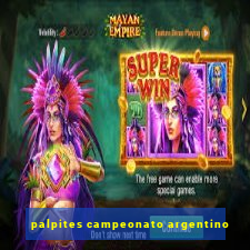 palpites campeonato argentino