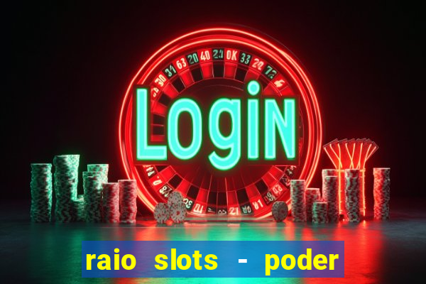 raio slots - poder de zéus