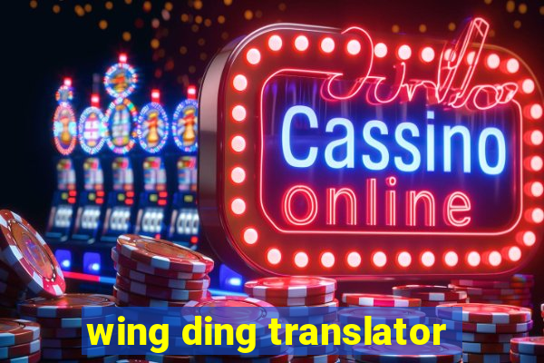 wing ding translator