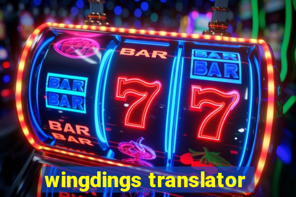 wingdings translator