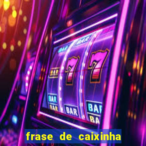 frase de caixinha de natal