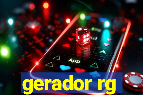 gerador rg