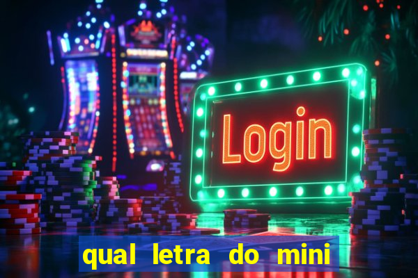 qual letra do mini dolar hoje