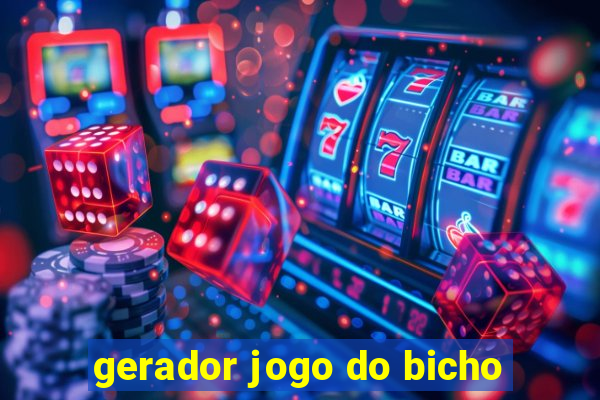 gerador jogo do bicho