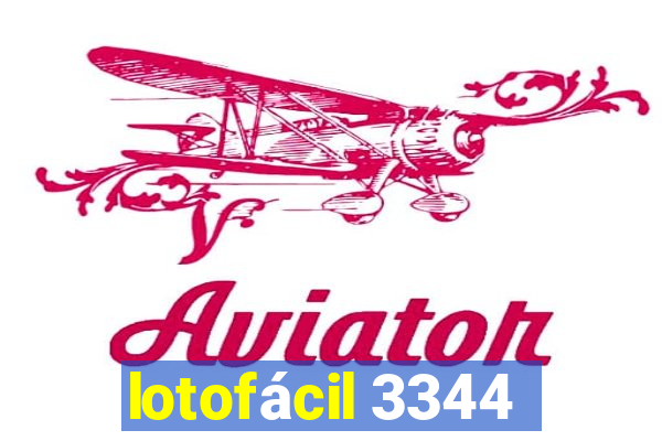 lotofácil 3344